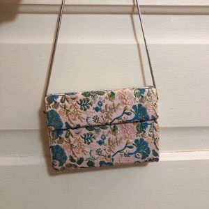 Urban Outfitters box shaped long-strap purse